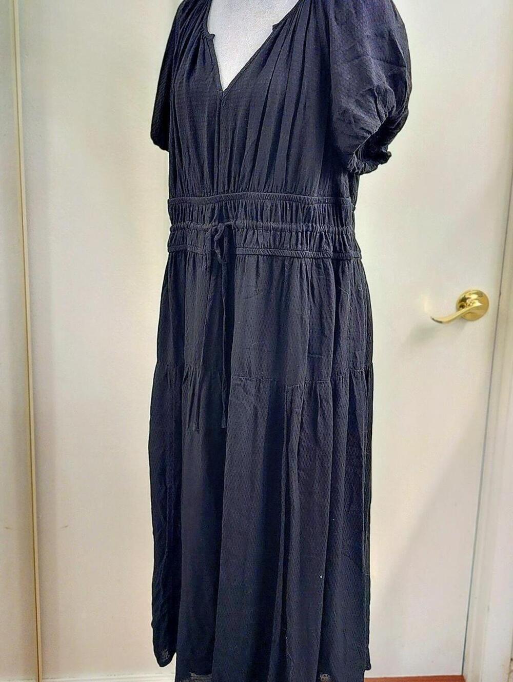 Universal Thread Boho Black maxi dress Size L - Picture 5 of 7